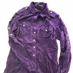 Express button down top